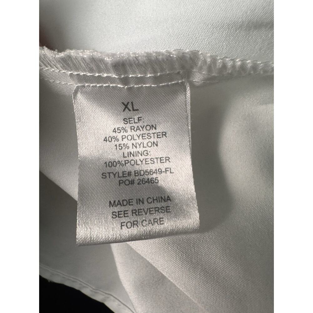 Baltic Born Off White Indie Back Tie Dress Quiet Luxury Bridal Garden Party XL - Picture 7 of 8